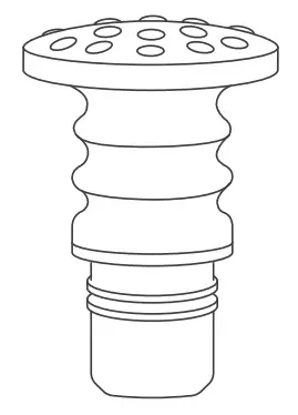 TAOTRONICS TT PCA004 Massage Gun - heads 4