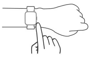 SOUNDPEATS Smart Sports WATCH 1 User Manual - Wearing