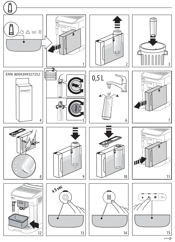 DeLonghi-ECAM29X.2Y-Magnifica-Evo-Automatic-Coffee-Maker-fig-11