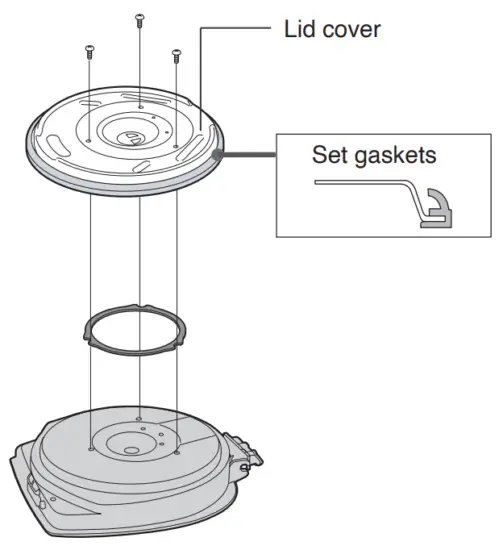 Panasonic NC HU401P Electric Thermo Pot - fig24