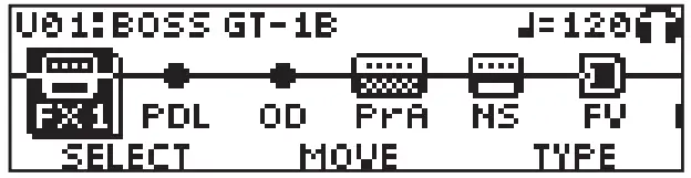 BOSS Bass Multi-effects Processor - 121