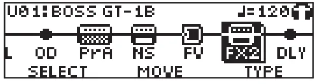 BOSS Bass Multi-effects Processor - 123