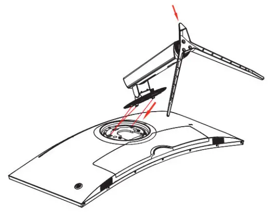 Pixio PXC348C 34 Inch UWQHD VA 144Hz Gaming Monitor - Product Assembly 2