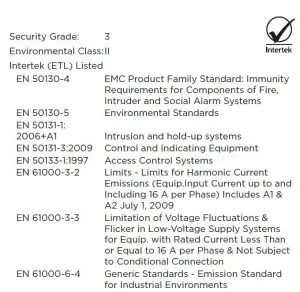FIG 11 International Certifications