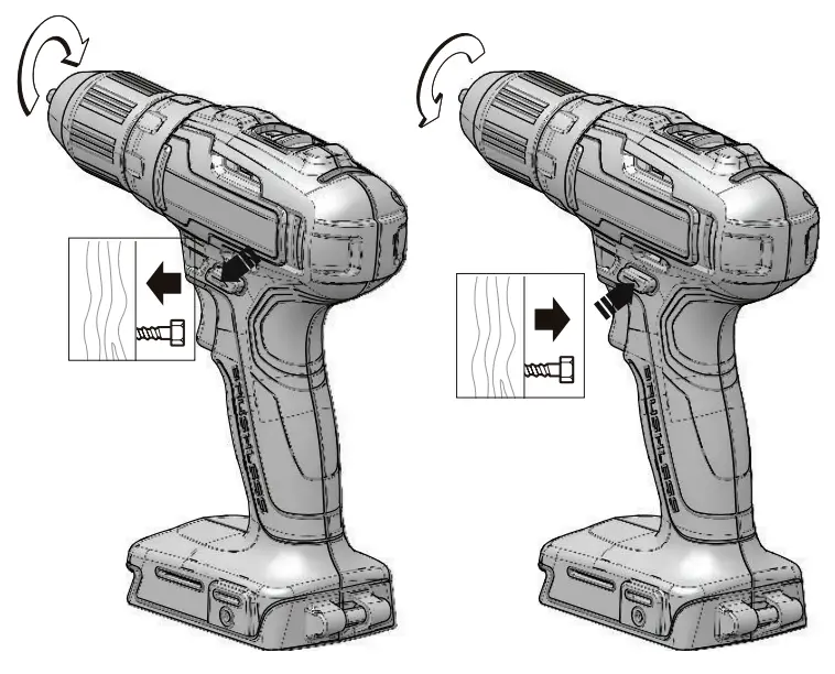 greenworks DD24L00 24V Brushless Cordless Drill Kit fig 2
