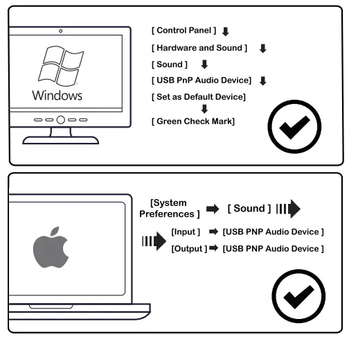USB Sound Setting