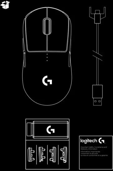 logitech G PRO Wireless Gaming Mouse - fig1