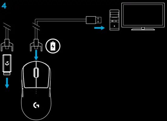 logitech G PRO Wireless Gaming Mouse - fig5