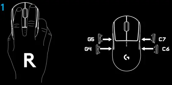 logitech G PRO Wireless Gaming Mouse - fig7