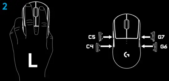 logitech G PRO Wireless Gaming Mouse - fig8
