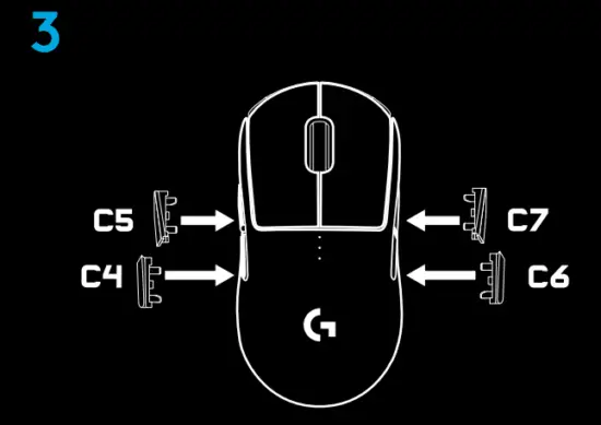 logitech G PRO Wireless Gaming Mouse - fig9