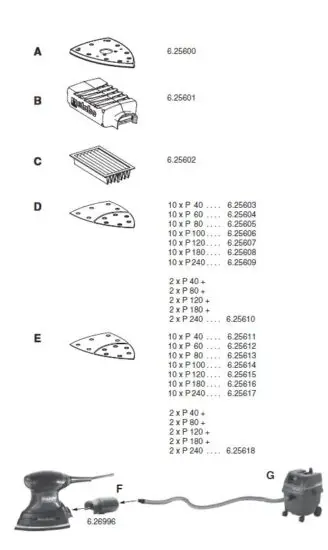 FMS 200 Intec Multi Sander Metabo Power 2