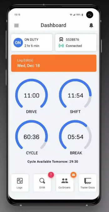 ELD Rider Pro App product