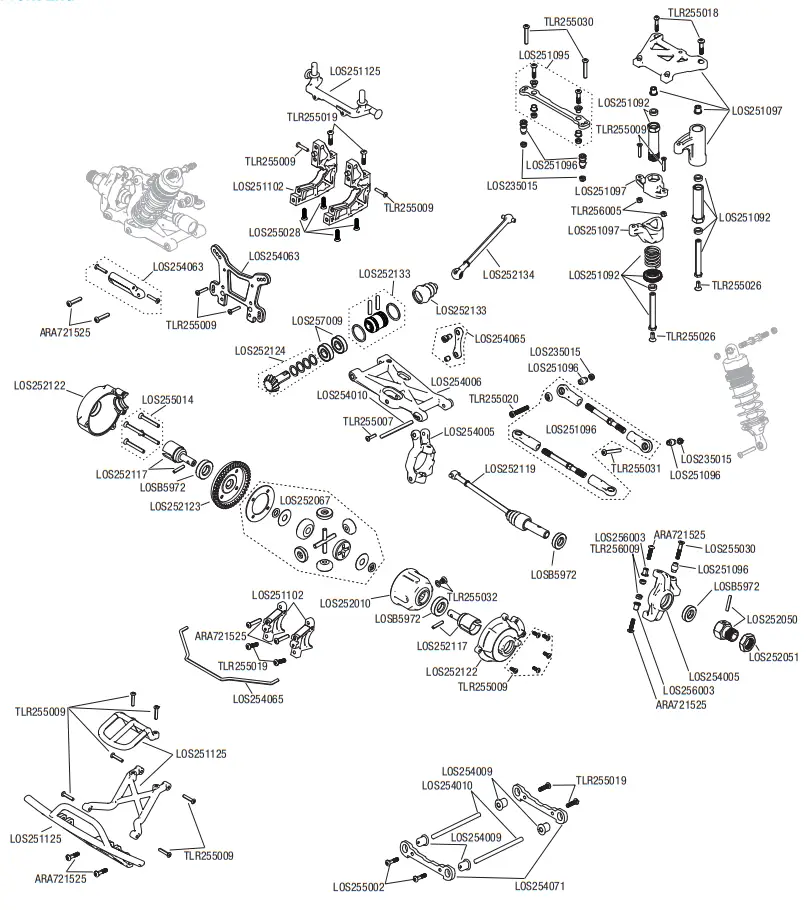 Losi LOS05008T1 Icon Body Desert Buggy - Fig 2