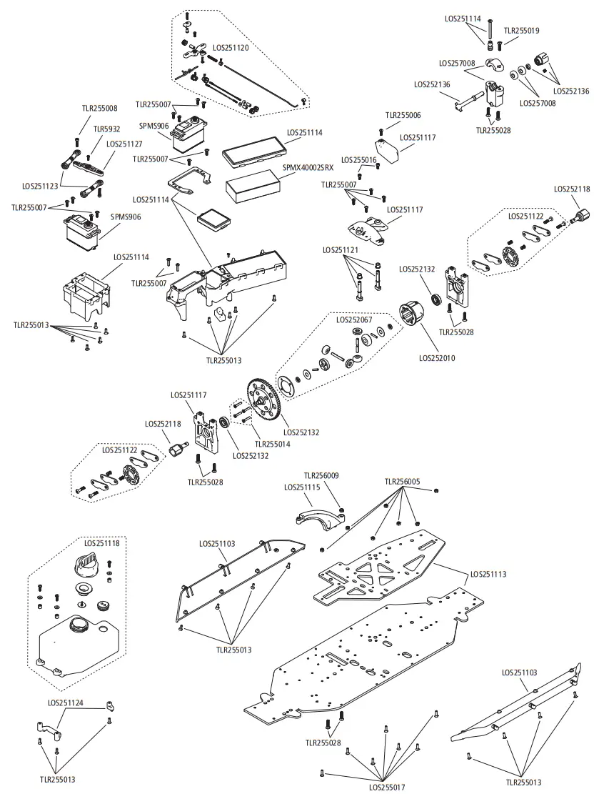 Losi LOS05008T1 Icon Body Desert Buggy - Fig 3