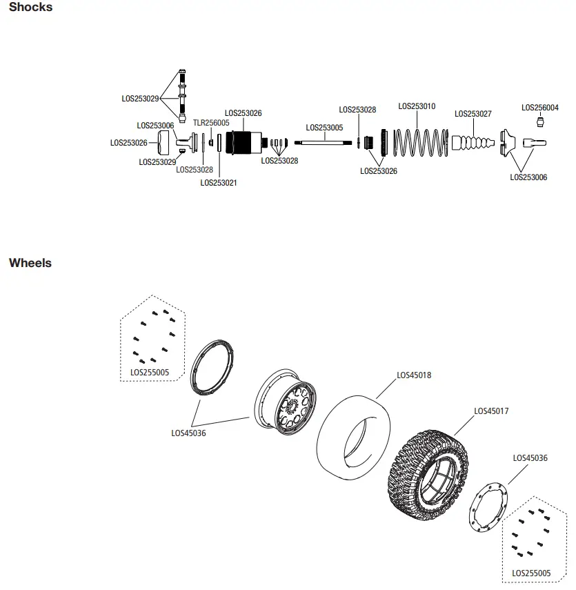 Losi LOS05008T1 Icon Body Desert Buggy - Fig 7