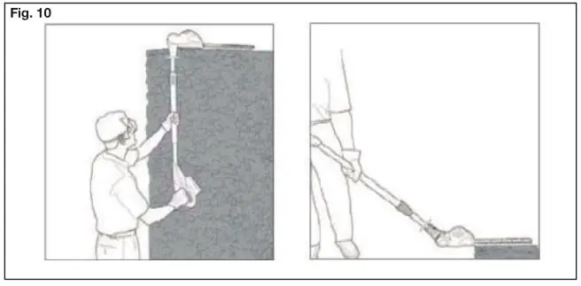 YARD FORCE 20V Cordless Pole Hedge Trimmer - Fig. 10