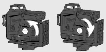 Milwaukee M12 3PL Plane Laser kit - WORKING IN MANUAL MODE 6