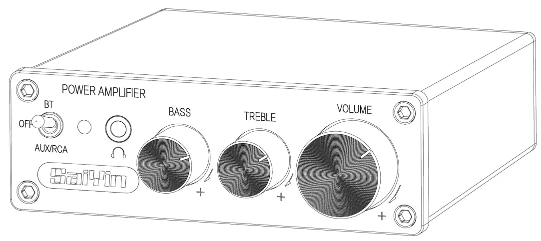 Sine Audio PA300 Power Amplifier -