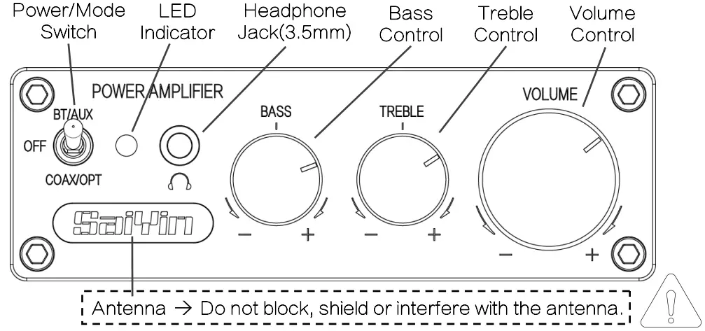 Sine Audio PA300 Power Amplifier - 2