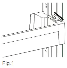 SHARP SJ-BA34CHXIE-EU Upright Standing Fridge-Freezers - Adapti-Lift