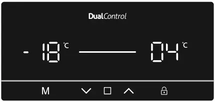 SHARP SJ-BA34CHXIE-EU Upright Standing Fridge-Freezers - Freezer Temperature Settings
