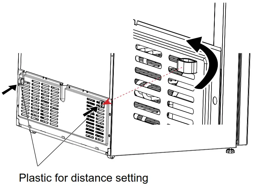 SHARP SJ-BA34CHXIE-EU Upright Standing Fridge-Freezers - GENERAL WARNINGS