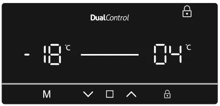 SHARP SJ-BA34CHXIE-EU Upright Standing Fridge-Freezers - The Child Lock Function