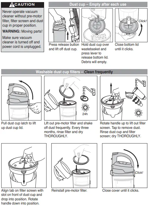 eureka NEU520 FloorRover Bagless Upright Pet Vacuum Cleaner-fig10