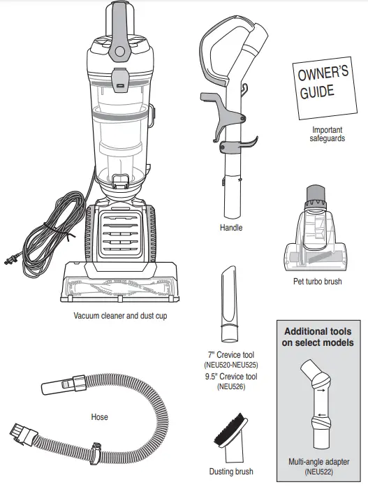 eureka NEU520 FloorRover Bagless Upright Pet Vacuum Cleaner-fig3