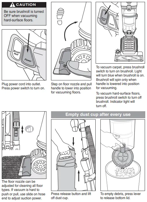 eureka NEU520 FloorRover Bagless Upright Pet Vacuum Cleaner-fig7