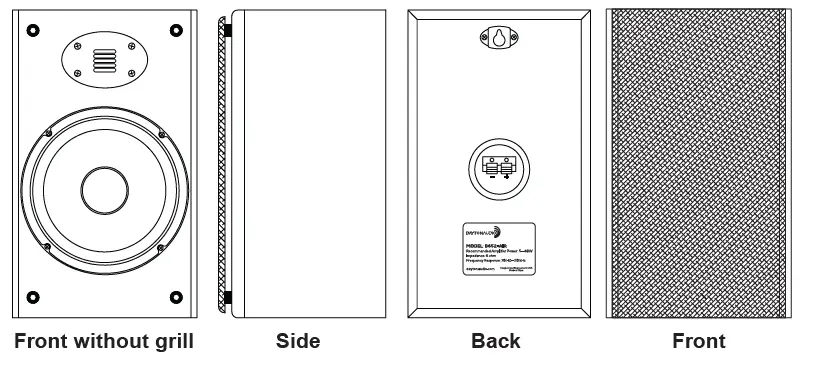 Dayton-Audio-B652-AIR=6--2-2-Way-Bookshelf-Speaker-fig-1