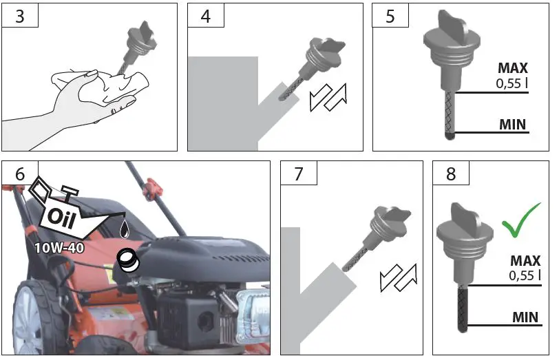 Gude Big Wheeler 514.1 R Lawn Mower 10