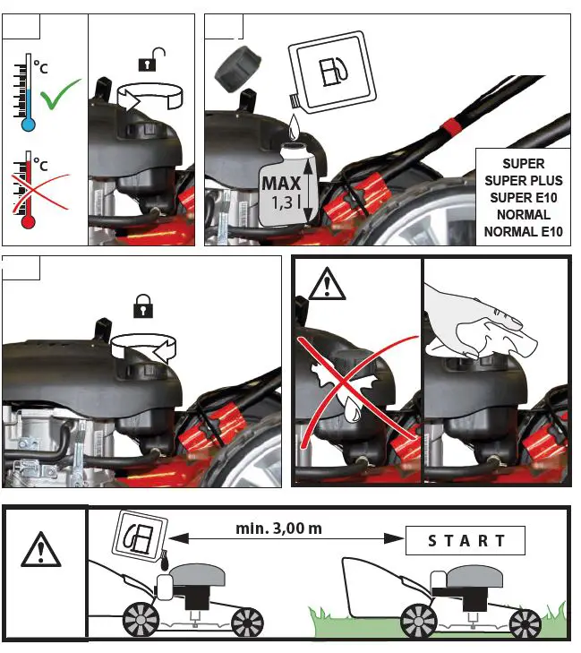 Gude Big Wheeler 514.1 R Lawn Mower 11