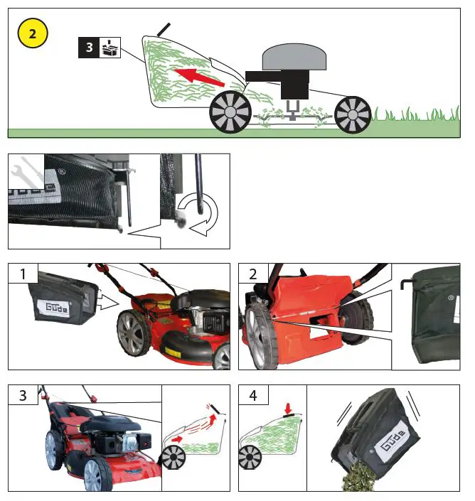 Gude Big Wheeler 514.1 R Lawn Mower 13