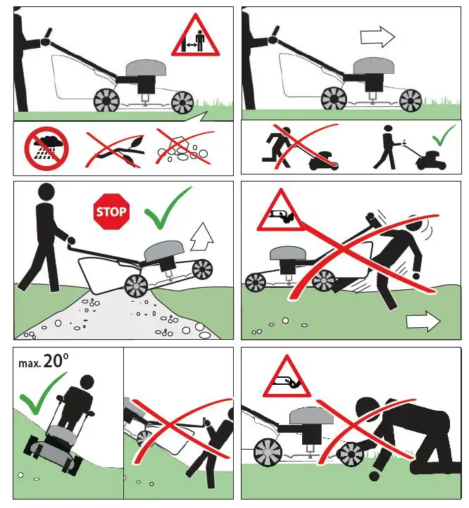 Gude Big Wheeler 514.1 R Lawn Mower 15