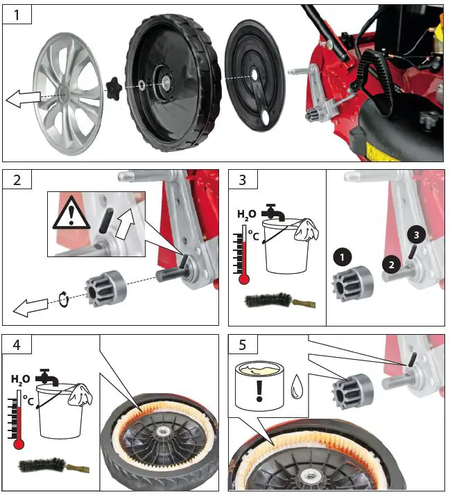 Gude Big Wheeler 514.1 R Lawn Mower 20