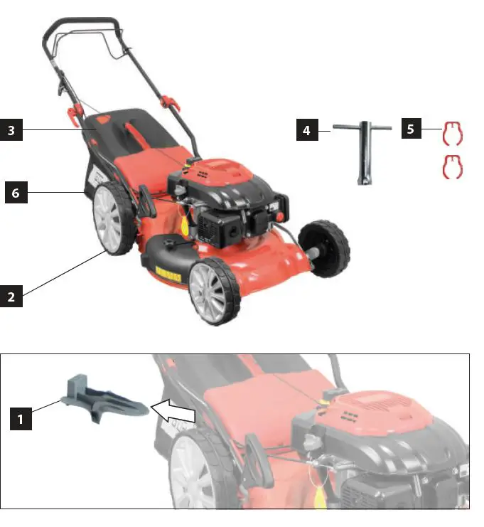 Gude Big Wheeler 514.1 R Lawn Mower 49
