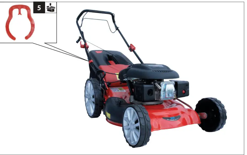 Gude Big Wheeler 514.1 R Lawn Mower 8