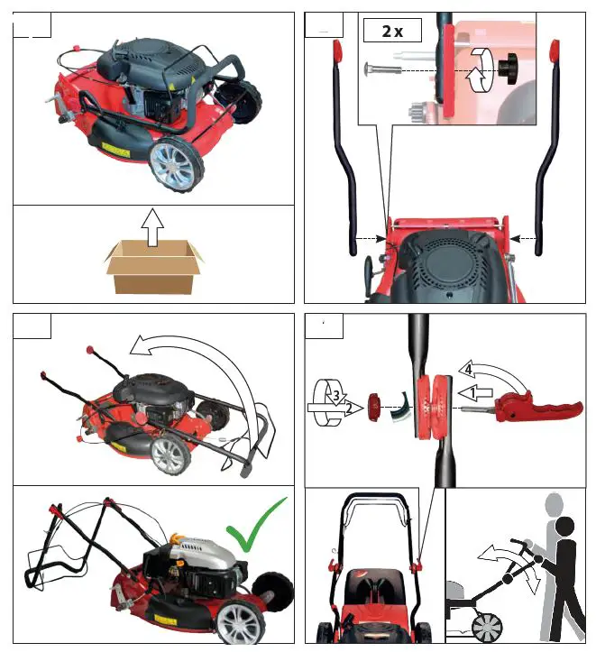 Gude Big Wheeler 514.1 R Lawn Mower1