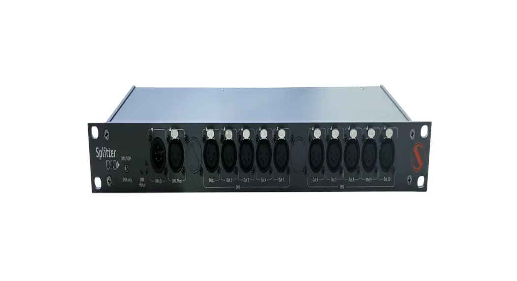 Sundrax Spp-3-1d5d Splitter Pro Rack Mount Dmx512 Splitter/repeater User Manual Sundrax Spp-3-1d5d Splitter Pro Rack Mount Dmx512 Splitter/repeater User Manual