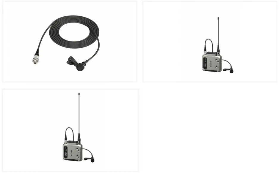 SONY ECM 77LM Miniature omnidirectional electret condenser microphone - fig