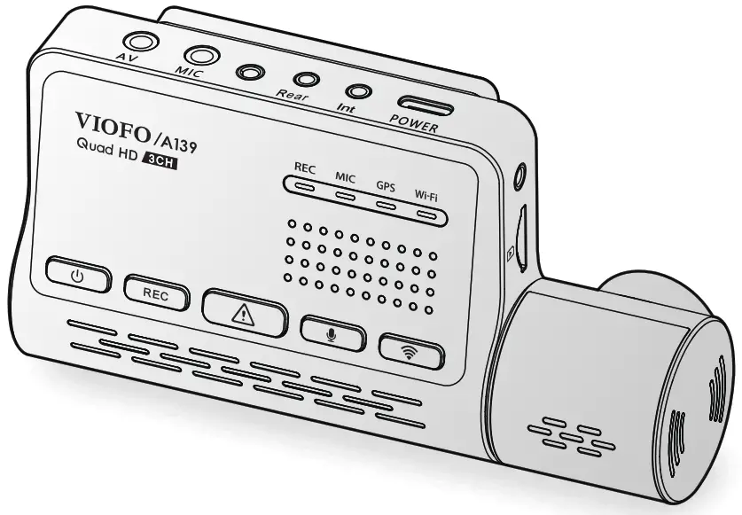 VIOFO A139 Dash Camera -Dash Camera