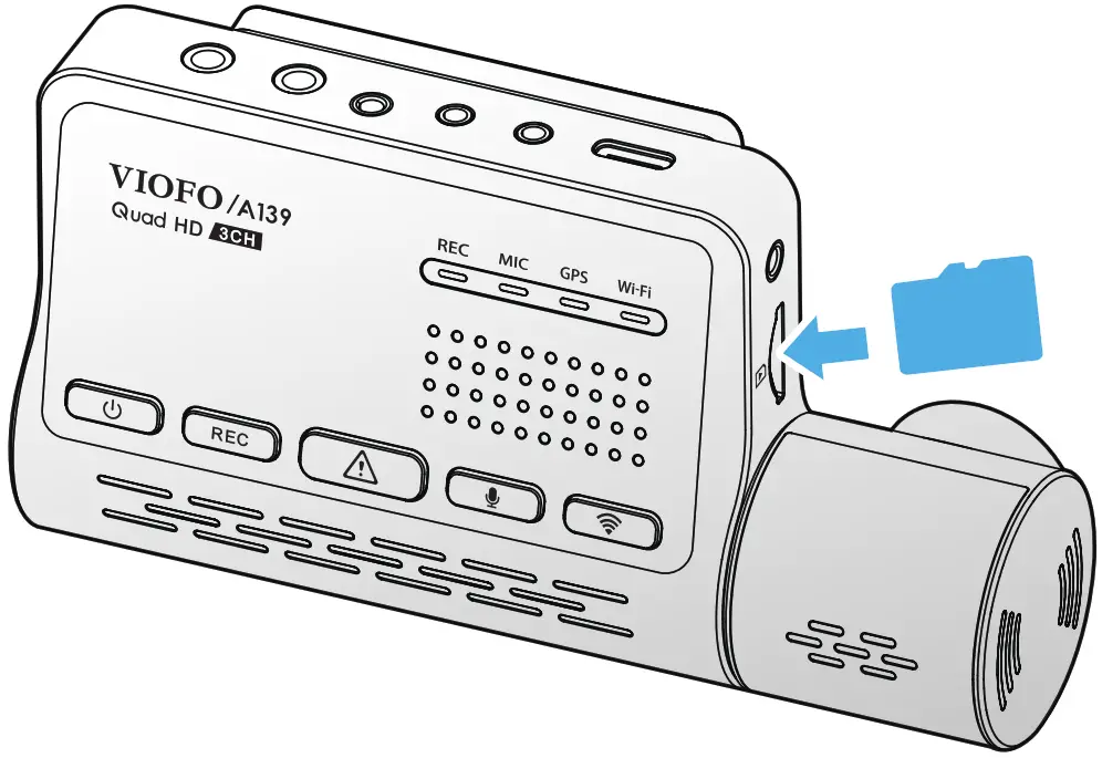 VIOFO A139 Dash Camera -Dash backCamera-