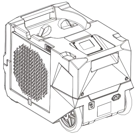 ALORAIR Storm SLGR 1250X Commercial Grade Dehumidifier