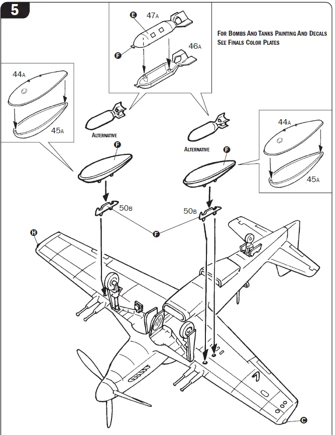 ITALERI P-51A Mustang Airplane Military Toy-10