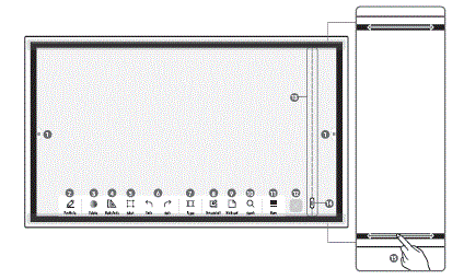 SAMSUNG-WM85B-4K-UHD-Flip-Pro-Interactive-Whiteboard-FIG-3