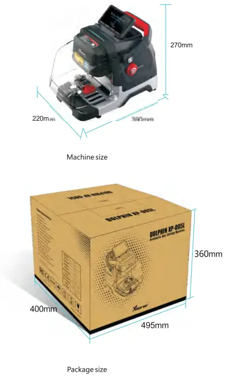 Xhorse XP-005L Automatic Key Cutting Machine fig 5