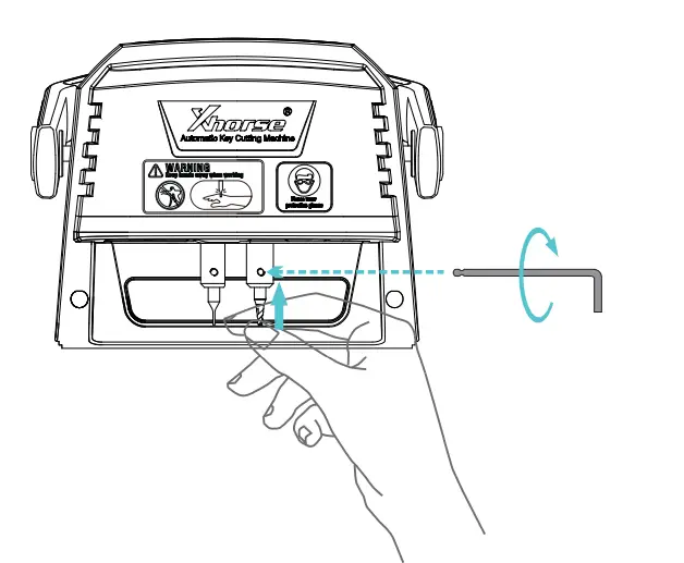 Xhorse XP-005L Automatic Key Cutting Machine fig 6