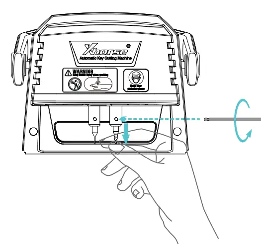 Xhorse XP-005L Automatic Key Cutting Machine fig 7